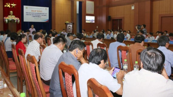 At the press conference of the 6th Quang Nam Heritage Festival  (Photo: Sggp)