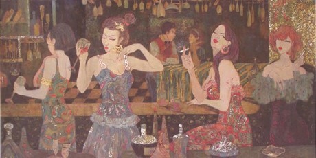 A submission of a painting by Nguyen Thuy Nguyet