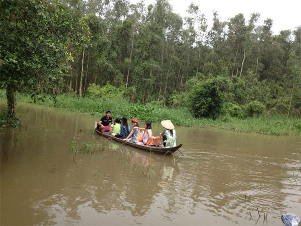 Gao Giong ecological tourist area in Dong Thap Province (Photo: KK)