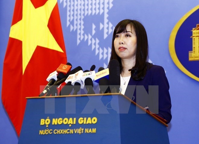 Foreign Ministry Spokesperson Le Thi Thu Hang (Photo: VNA)