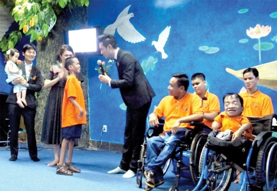 The ‘White Pigeon’ room for children opens at War Remnants Museum in HCMC. (Photo: Sggp)