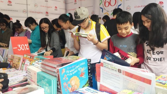 The 6th Vietnam international book exhibition will be held in Hanoi from August 23-27.