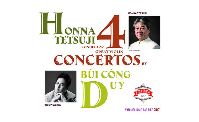 Violinist Bui Cong Duy gives concerts in Hanoi