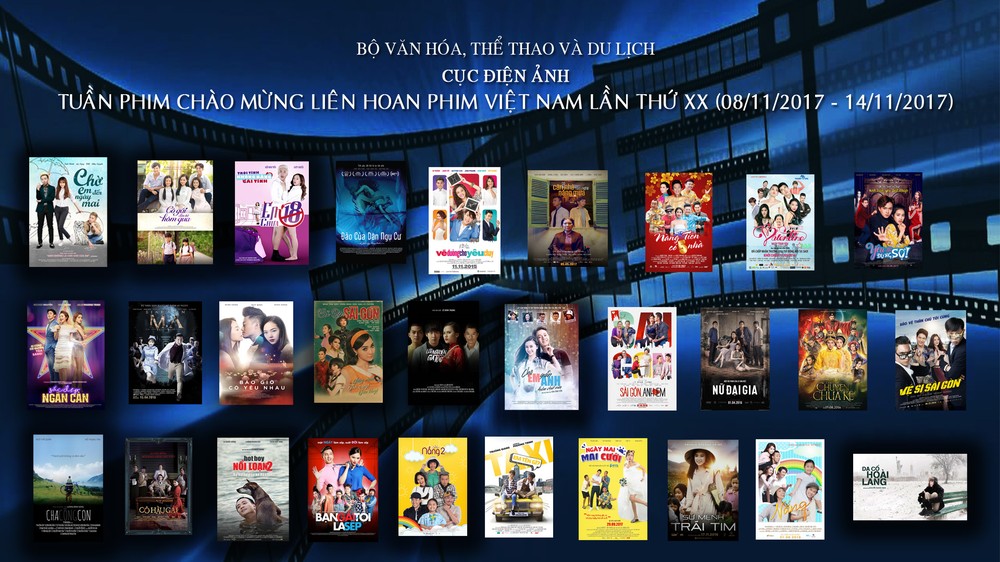 Week of free movie screenings to mark the 20th Vietnam Film Festival