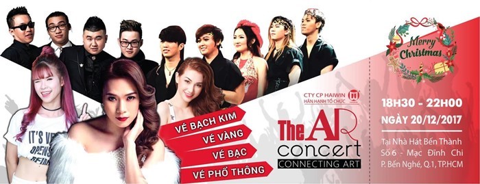 Concert combining music with technologies in HCM City’s Ben Thanh Theater
