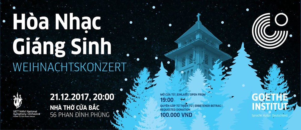 Joining Christmas charity concert for the poor