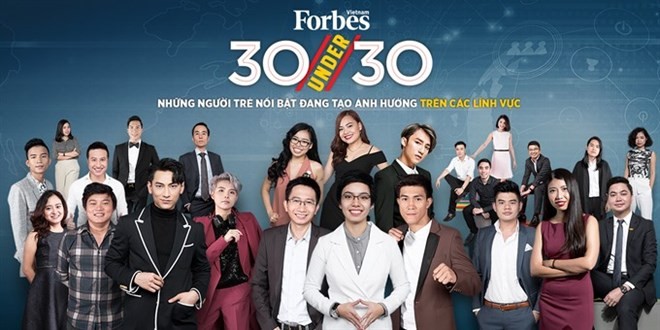 Forbes Vietnam magazine announced the “30 Under 30” list (Photo:  forbesvietnam.com.vn)
