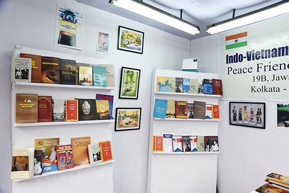 Vietnamese booth at the ongoing 42nd International Kolkata Book Fair 