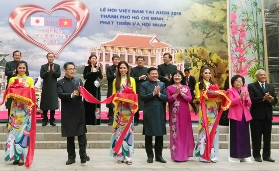 Vietnamese festival opens in Japan’s Aichi Prefecture. (Photo: Sggp)