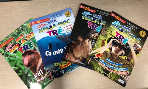 Singaporean bestselling children's science magazine published in Vietnam