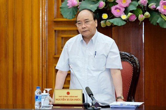 Prime Minister Nguyen Xuan Phuc at a working session with northwestern localities  (Photo: VGP)