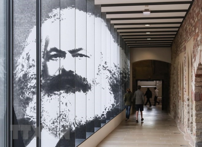 An exhibition featuring the life of Karl Marx (Photo: VNA)