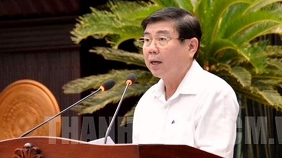 Chairman of the municipal People’s Committee Nguyen Thanh Phong