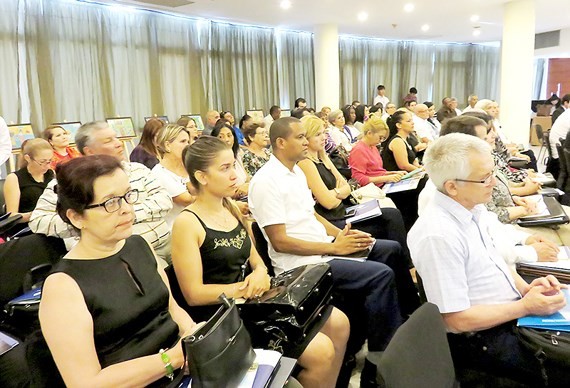 The conference on trade, investment and tourism promotion in HCMC is organized in Havana, Cuba. (Photo: Sggp)