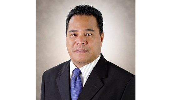Speaker Wesley W. Simina of the Congress of the Federated States of Micronesia