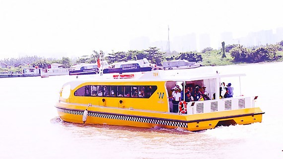 River bus in HCMC 