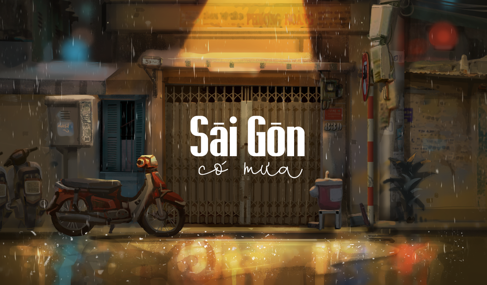Falling in love with “Saigon in the rain”