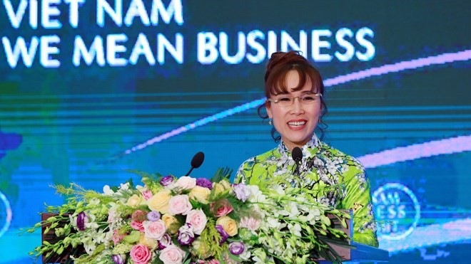 President and CEO of Vietjet Nguyen Thi Phuong Thao (Source: http://en.nhandan.org.vn)