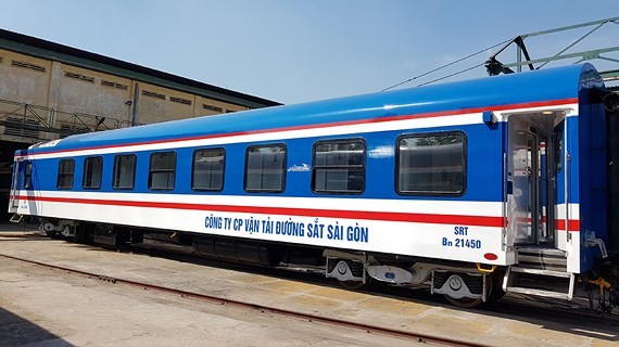 Saigon Railway adds 10 ‘five-star’ carriages to be used for Tet holiday