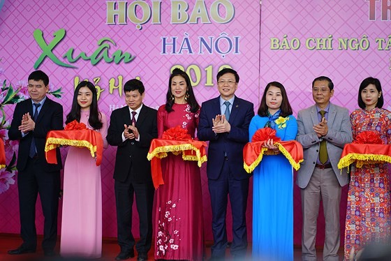 Hanoi Spring Press Festival 2018 opens. (Photo: Sggp)