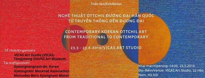 Exhibition of contemporary Korean lacquer artworks held in Hanoi