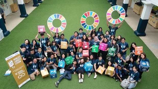 The "World's Largest Lesson" on sustainability will be held for the first time in Vietnam in September and October in HCM City (Photo courtesy of the organisation board)