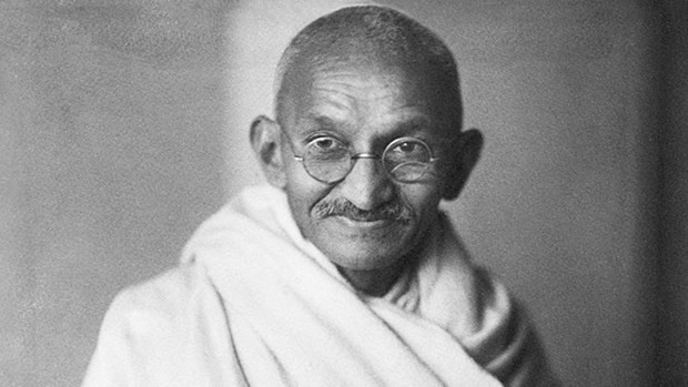 National hero of India Mahatma Gandhi (File photo)