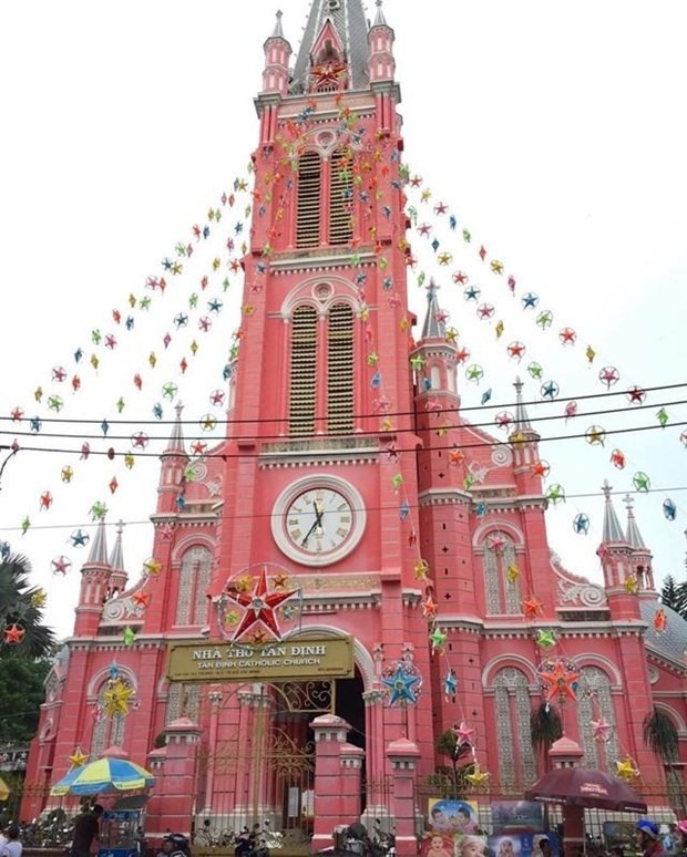 Tan Dinh Church in District 3 (Photo: VNA)
