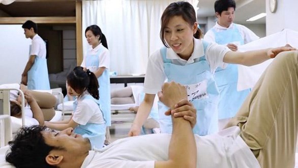 Vietnamese nurses trained in Japan (Source: NIKKEI)