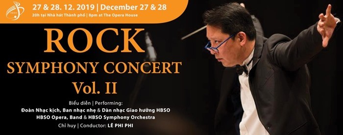 HBSO’s rock symphony concert presented in city