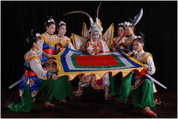 A Tuong performance (Photo: vietnamtuongtheatre.com)