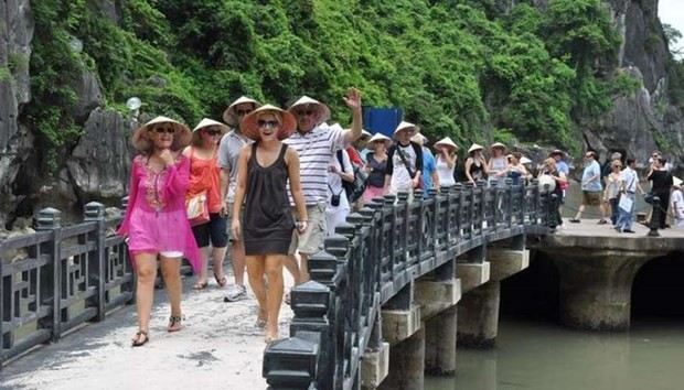 Foreign tourists to Vietnam (Source: laodong)