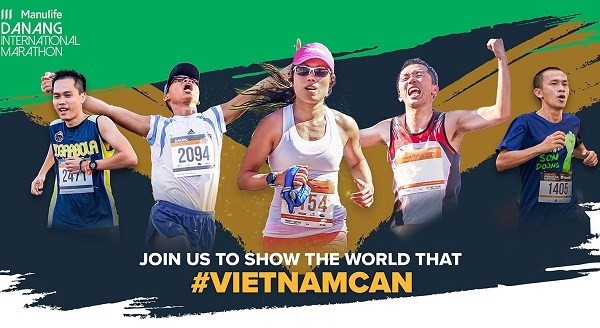 The 2020 Manulife Da Nang International Marathon will return to the central coastal city from August 7 to 9, with the message “Vietnam Can”. (Photo: organiser)