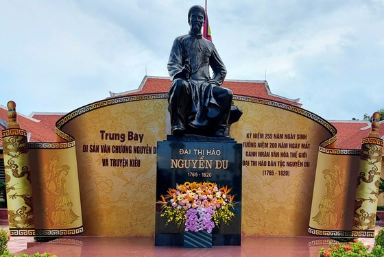 The special national relic site for great poet Nguyen Du in Nghi Xuan District,Ha Tinh Province