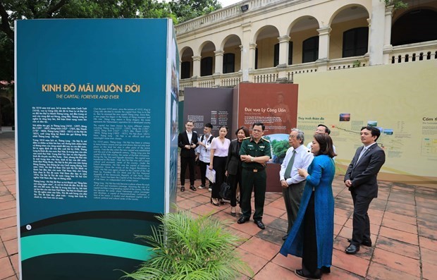 The exhibition will last until the end of October (Photo: VNA)