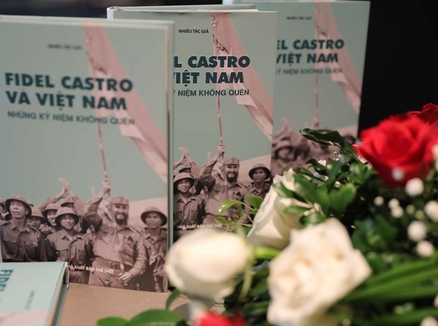 The book on display at the debut (Photo: VNA)