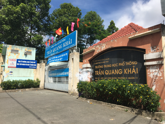 Tran Quang Khai High School in District 11 
