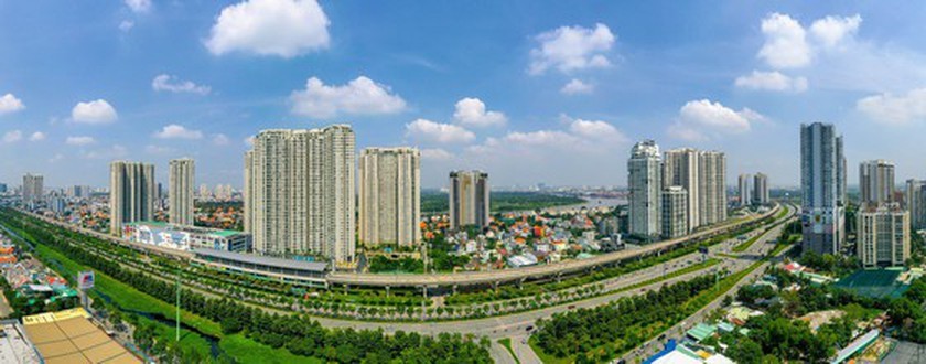 The eastern part of HCMC (Photo: SGGP)