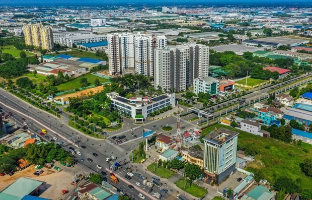 A corner of Vietnam-Singapore Industrial Park in Binh Duong (Photo: VNA)