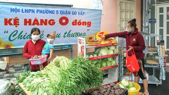 A Zero-VND stall in Go Vap District (Photo: SGGP)