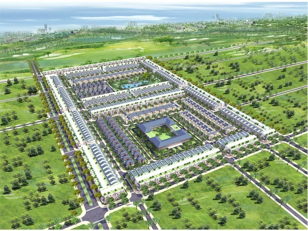 Phối cảnh dự án đất nền Gold Hill. Phối cảnh dự án đất nền Gold Hill.