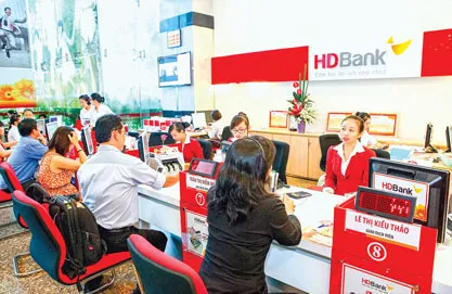 HDBank là một trong những NH TCC thành công. Ảnh: LONG THANH