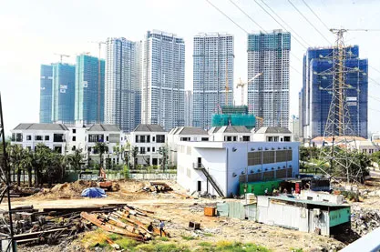 Khu đô thị Vinhomes Central Park của Vingroup được xem rất thành công trong việc đầu tư cho thuê lại.