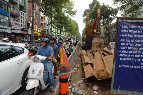 TPHCM: 492 tuyến đường cấm đào năm 2017