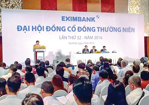 ĐHCĐ Eximbank là tâm điểm chú ý năm nay. ĐHCĐ Eximbank là tâm điểm chú ý năm nay.
