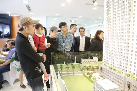 Nhu cầu nhà giá rẻ của người dân tăng cao đang tạo ra nguồn cầu lớn cho thị trường.