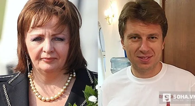 Cựu Đệ nhất phu nhân Nga và ông Artur Ocheretnyi