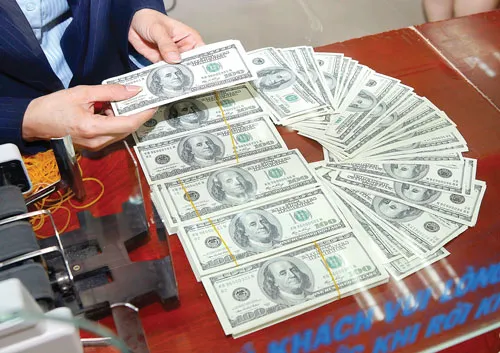 Biến động USD thời gian qua phải chăng chỉ là sóng ngắn hạn? Ảnh: LONG THANH Biến động USD thời gian qua phải chăng chỉ là sóng ngắn hạn? Ảnh: LONG THANH