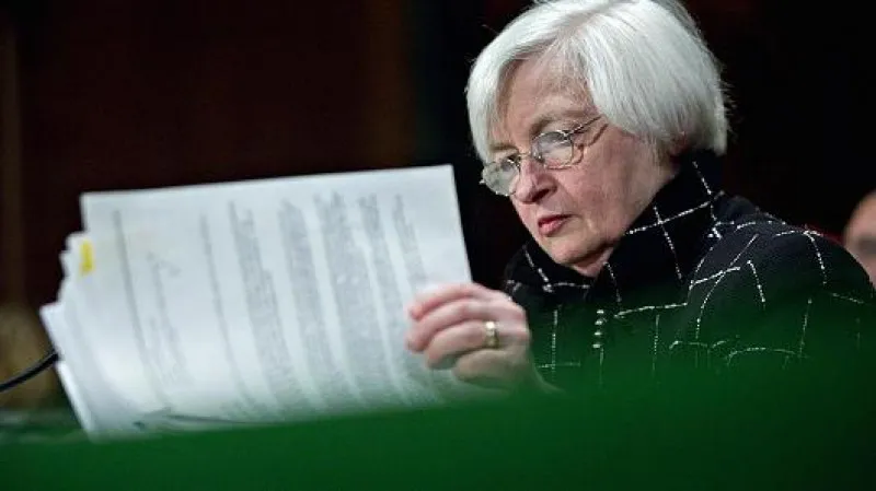 Chủ tịch FED Janet Yellen tại cuộc họp chính sách. Chủ tịch FED Janet Yellen tại cuộc họp chính sách.