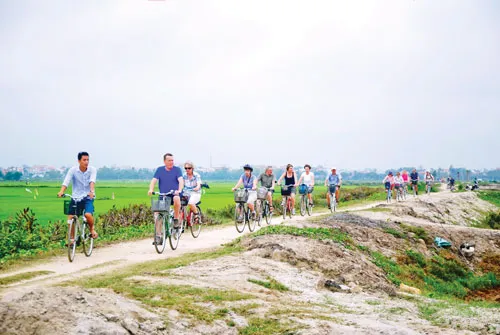 Xe đạp hiện diện trong Chùa Cầu cổ kính. Đoàn khách du lịch thích thú đạp xe bên bờ ruộng lúa xanh mướt. Du khách nước ngoài đạp xe thong dong ngắm cảnh. Những cây cầu gỗ, biểu tượng kiến trúc của đô thị cổ Hội An gần gũi, mộc mạc hơn bên những vòng quay xe đạp. Các bạn trẻ câu lạc bộ Phillips lựa chọn phương tiện xe đạp để tham quan phố cổ Hội An. Công chức Hội An đi làm bằng xe đạp. Thanh bình phố cổ. Dịch vụ cho thuê xe đạp ở Hội An. Xe đạp hiện diện trong Chùa Cầu cổ kính. Đoàn khách du lịch thích thú đạp xe bên bờ ruộng lúa xanh mướt. Du khách nước ngoài đạp xe thong dong ngắm cảnh. Những cây cầu gỗ, biểu tượng kiến trúc của đô thị cổ Hội An gần gũi, mộc mạc hơn bên những vòng quay xe đạp. Các bạn trẻ câu lạc bộ Phillips lựa chọn phương tiện xe đạp để tham quan phố cổ Hội An. Công chức Hội An đi làm bằng xe đạp. Thanh bình phố cổ. Dịch vụ cho thuê xe đạp ở Hội An.